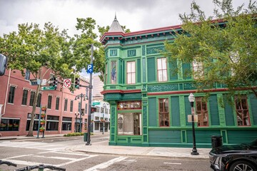 Orlando, Florida Lake Eola downtown