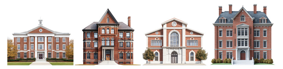 Four Distinct Architectural Styles of Academic Building Designs