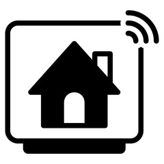 Smart home hub icon