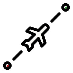 tracking flight icon