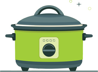electric kettle vector illustration