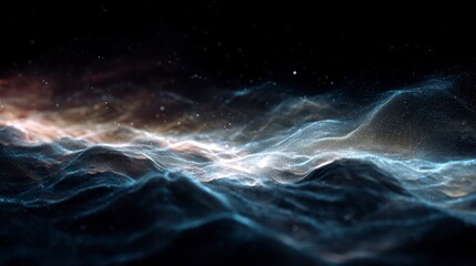 Fototapeta premium Abstract space nebula design