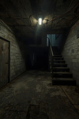 old abandoned building