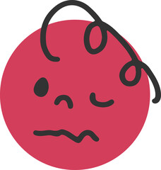 Face, emoji, emotion, abstract, illustration, vector
