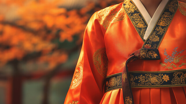 An embroidered charro jacket with silver buttons, bathed in golden sunset light, with marigold flowers softly blurred in the background.