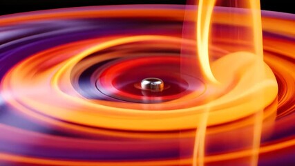 Abstract swirling colors - Powered by Adobe