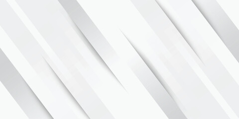 Obraz premium Abstract light gray diagonal line stripe geometry tech subtle background vector