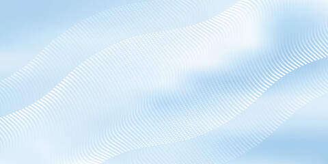 Soft and serene abstract background with vertical flowing sky blue hues. Perfect for mobile designs and social media stories.