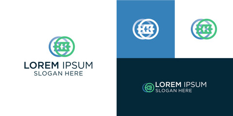 Striking logo design featuring a vibrant, modern globe icon with interconnected elements, perfect for tech companies and global organizations seeking a memorable brand identity