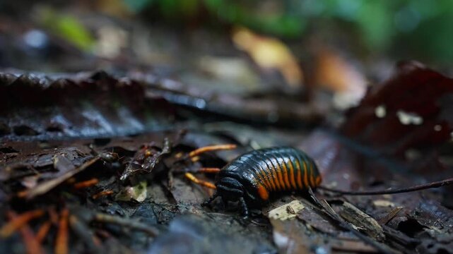 Giant pill bug in Borneo