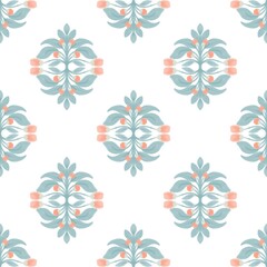 pattern batik flower damask ethnic boho ikat texture tribal geometric background