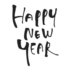 HAPPY NEW YEAR 手書き文字