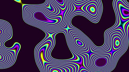 Seamless Loop Abstract Heatmap Color Noise Background. - Powered by Adobe