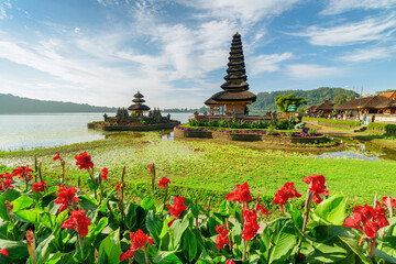 Ulun Danu Beratan (Pura Bratan) in Bali, Indonesia