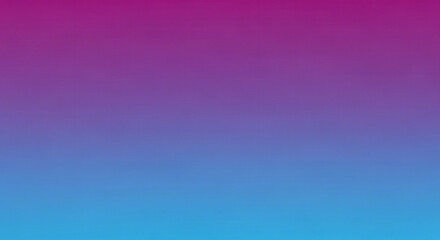 Fototapeta premium A smooth color gradient blends from deep purple at the top to light blue at the bottom edge.