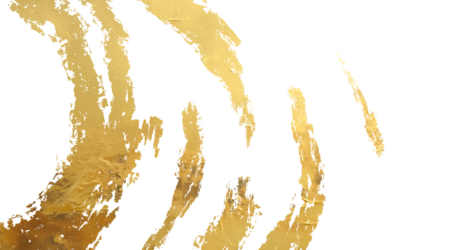 Rich Gold Foil Texture Modern Art