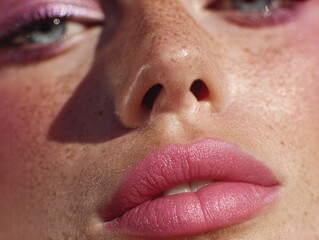 Fototapeta premium Authentic Small Business Saturday Beauty Editorial Close-Up with Handmade Jewelry, Fall Seasonal Warmth, Black Friday Shopping, and Thanksgiving Marketing Campaigns