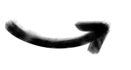 Abstract Spray Paint Arrow Design