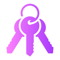 keyset gradient icon