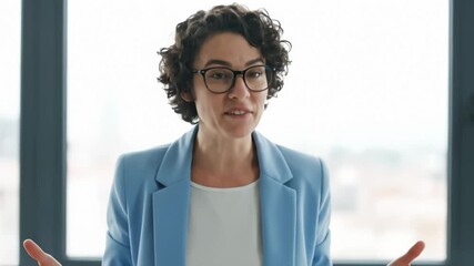 People Talking and Working on Online Video Conference Call - Powered by Adobe