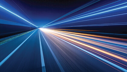 futuristic race speed glowing lines background