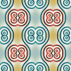 Fototapeta premium seamless pattern. abstract background for printing and fabric. kaleidoscopic texture.