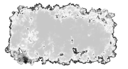 Obraz premium Torn Burn Effect isolated on transparent Background