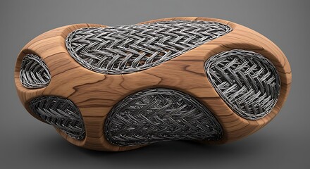 Wood and Wire Object