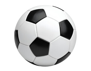 Fototapeta premium classic soccer ball isolated on white background