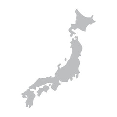 Japan country map