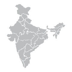 map of india country
