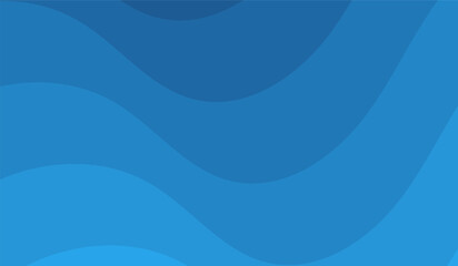 Sea waves layered vector background illustration and sea beach vector illustration.
