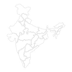 map of india