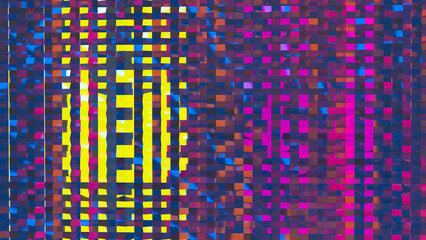 The Multi color for Abstract Background 3d Rendering.