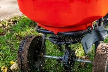 Lawn Aeration, Soil Plugs, Mulch, Wood Chip Texture, Fertilizer Spreader and Lawn Equipment
