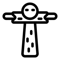 Scarecrow icon