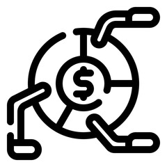 Diversification icon