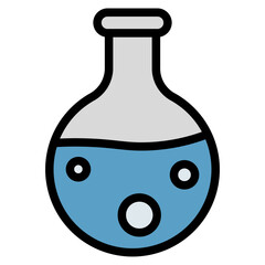 potion icon in flat style