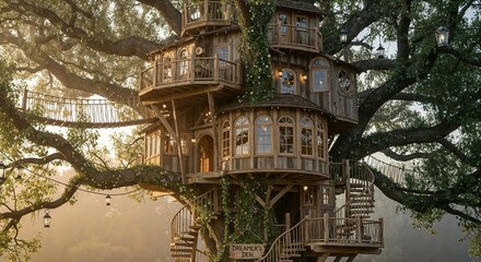 wooden house beautiful