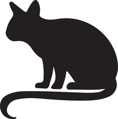 Cat silhouette 