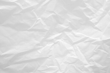 White transparent plastic bag texture background