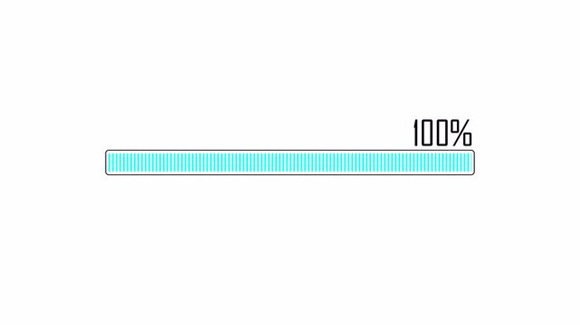 processing bar Animation. Loading bar loading screen pixelated progress animation A Contemporary Loading Animation Tailored for Contemporary Digital Interfaces and Application on white beground