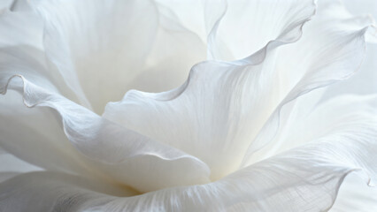 Fototapeta premium Closeup of a white flower