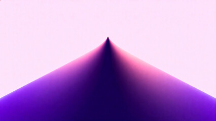 Abstract geometric shape with gradient colors