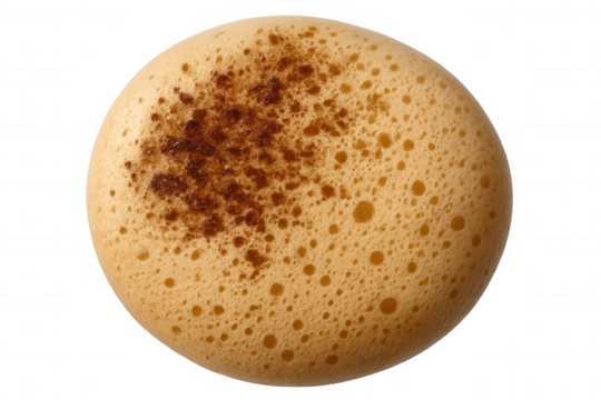 Cappuccino foam surface featuring a rich, bubbly texture with dark cocoa powder, ready for design integration