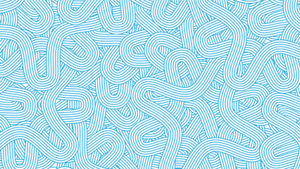 abstract blue line wave background pattern for banner and card template