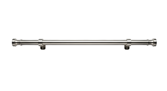 A stainless steel grab bar isolated on transparent background, a safety device for providing support and stability in bathrooms and showers