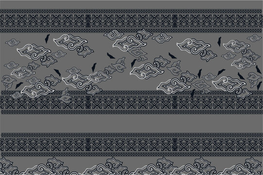 traditional batik pattern design collection