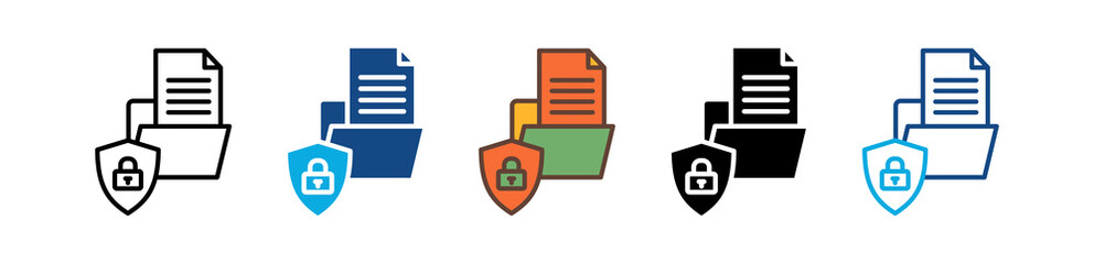 Privacy And Data Ethics multiple icon