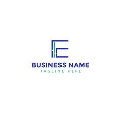 Letter E Investment and Business Growth Logo | Finance and Economic Progress Symbol Design